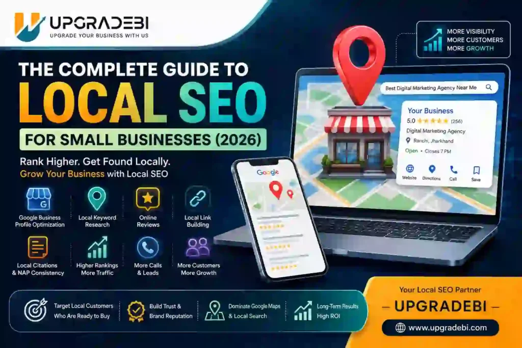 complete guide of local seo - upgradebi digital marketing